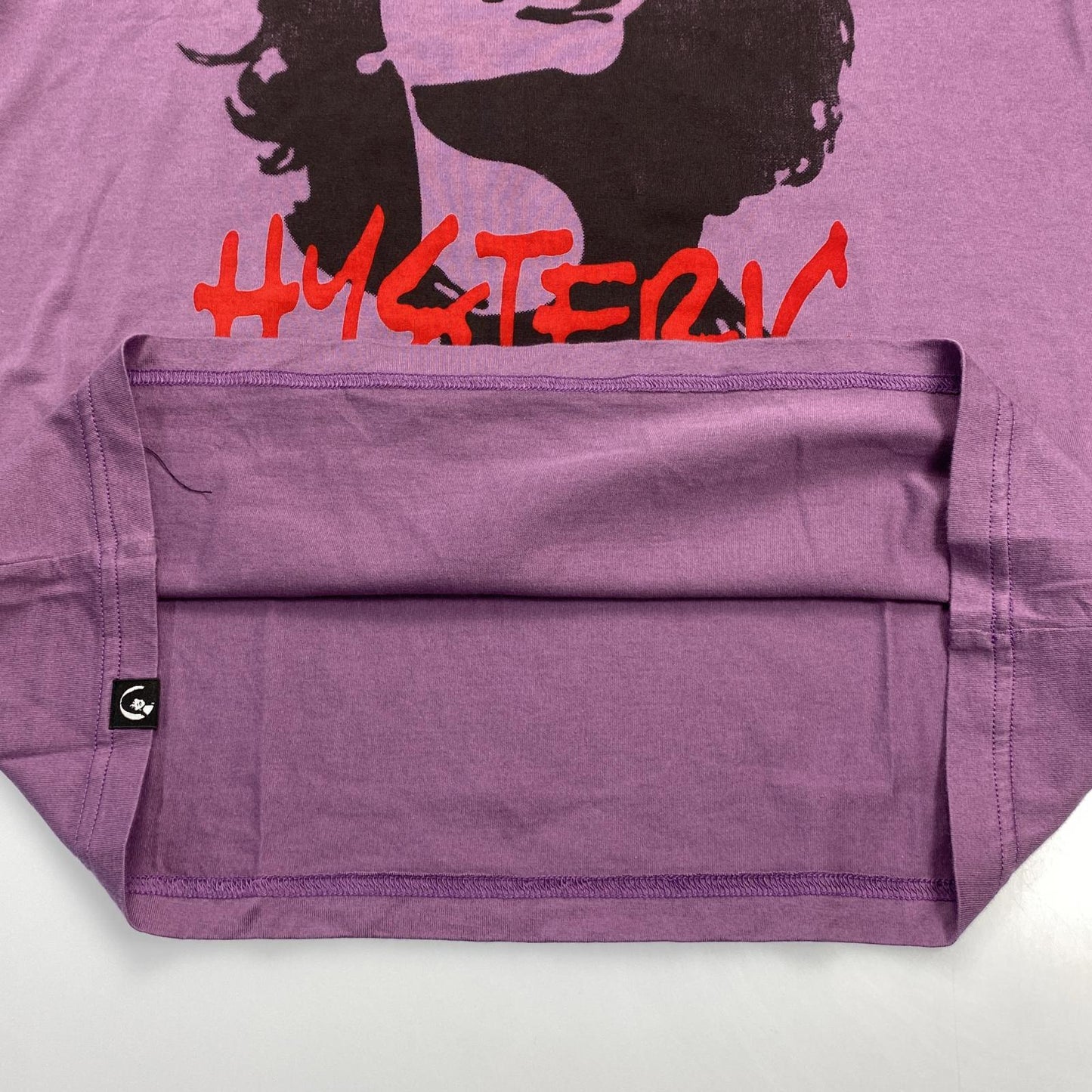【中古】HYSTERIC GLAMOUR | ヒステリックグラマー VIVA! HYSTERIC 半袖Tシャツ 0243CT14 年式:2014A/W パープル サイズ:L