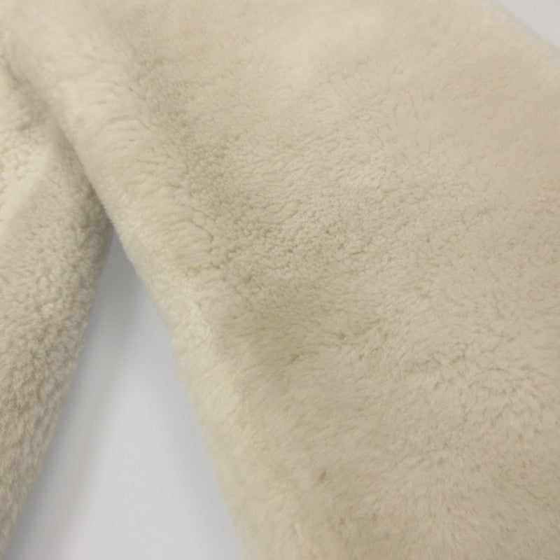 【中古】OFF-WHITE | オフホワイト SHEARLING BOMBER その他アウター OMJA015F18A33023 並行品 ホワイト サイズ:M