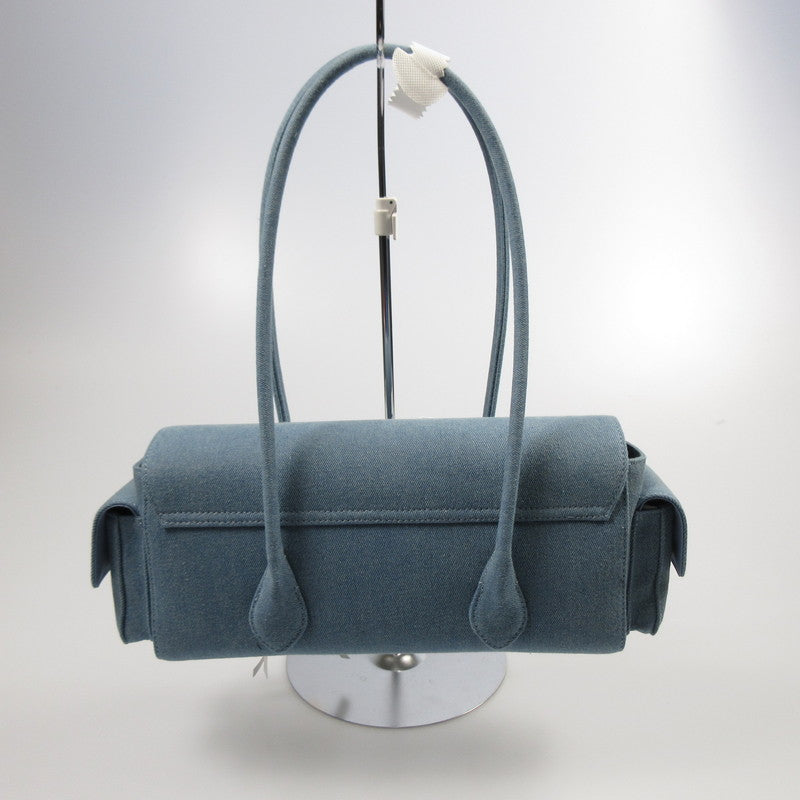 【中古】 BOSTON RIBBON DENIM BAG ハンドバッグ 592521900101-01 ブルー