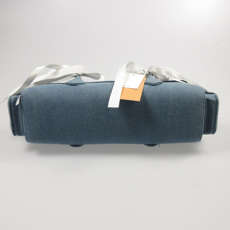 【中古】 BOSTON RIBBON DENIM BAG ハンドバッグ 592521900101-01 ブルー