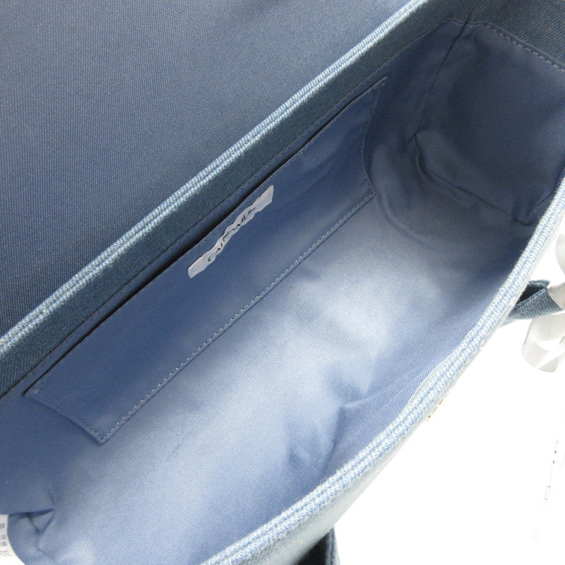 【中古】 BOSTON RIBBON DENIM BAG ハンドバッグ 592521900101-01 ブルー