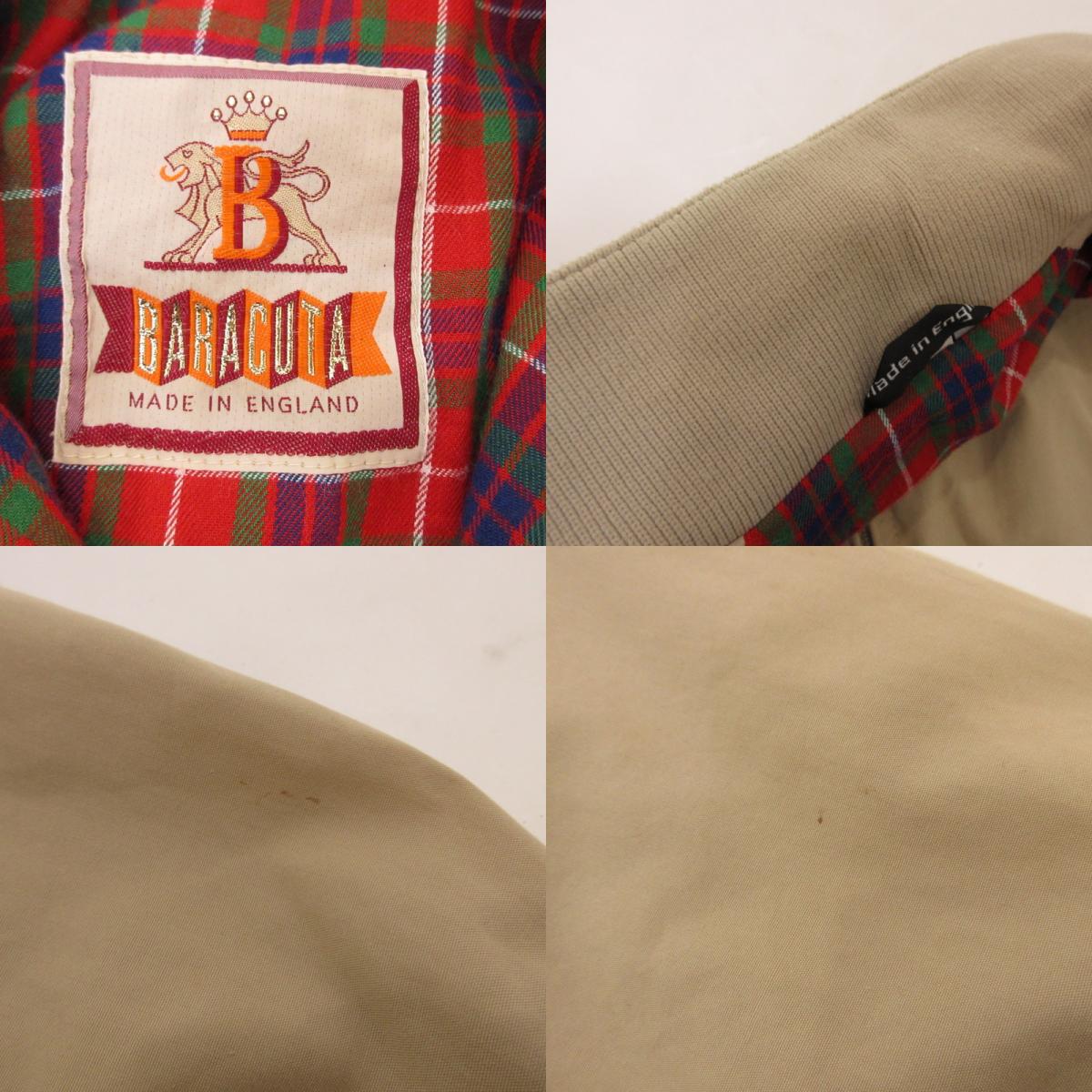 【中古】BARACUTA | バラクータ G9 スイングトップ デスモンド期/AEROジッパー70s~80s ベージュ サイズ:34