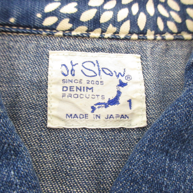 【中古】orSlow | オアスロウ ワンピース ブルー サイズ:1