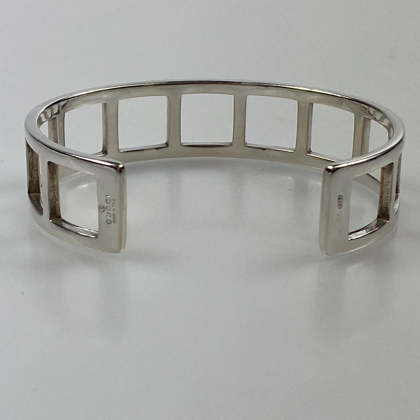 【中古】GUCCI | グッチ オープンスクエアバングル ブレスレット