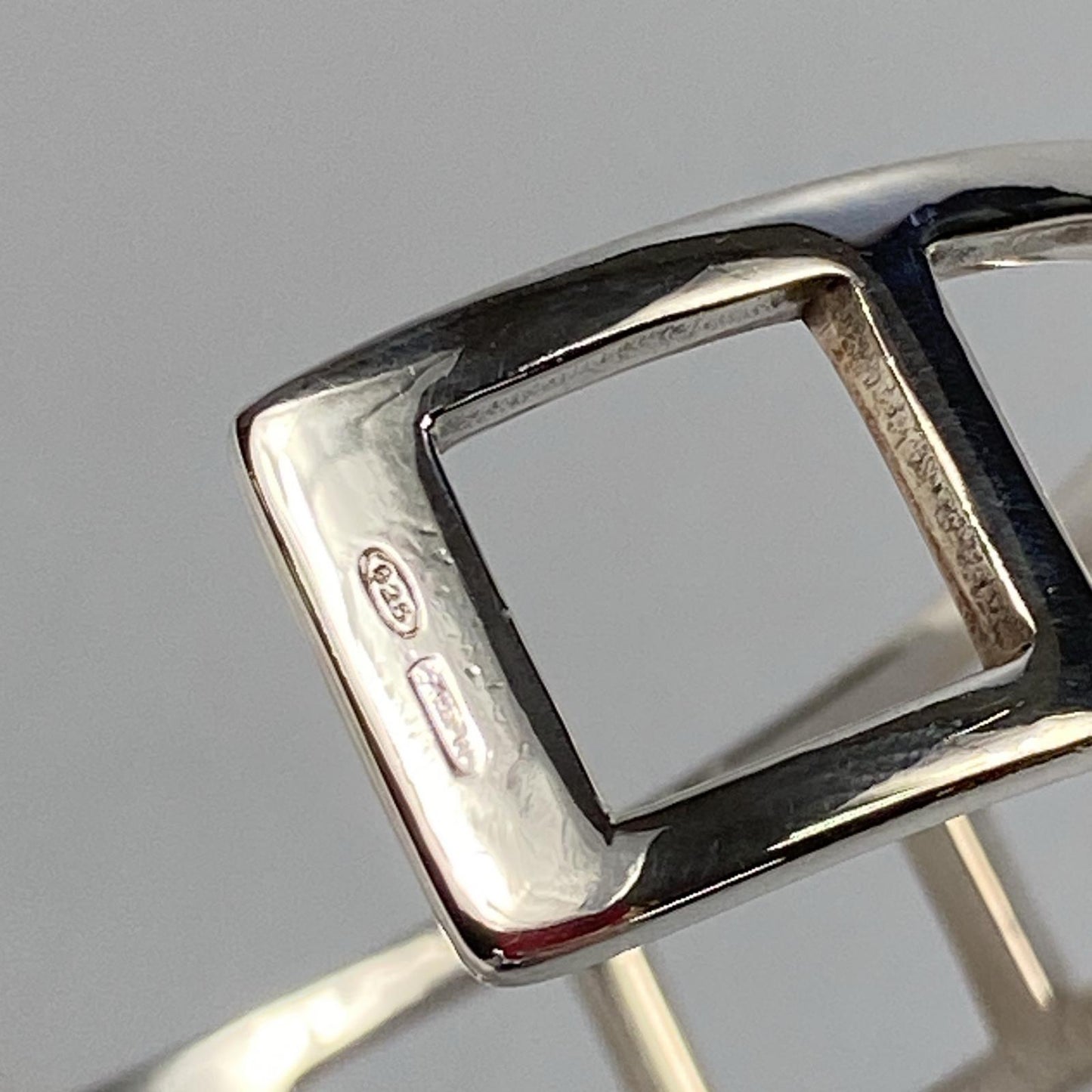 【中古】GUCCI | グッチ オープンスクエアバングル ブレスレット