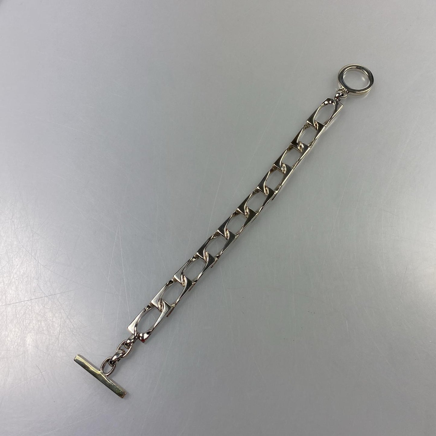【中古】GUCCI | グッチ Flat Link Bracelet ブレスレット