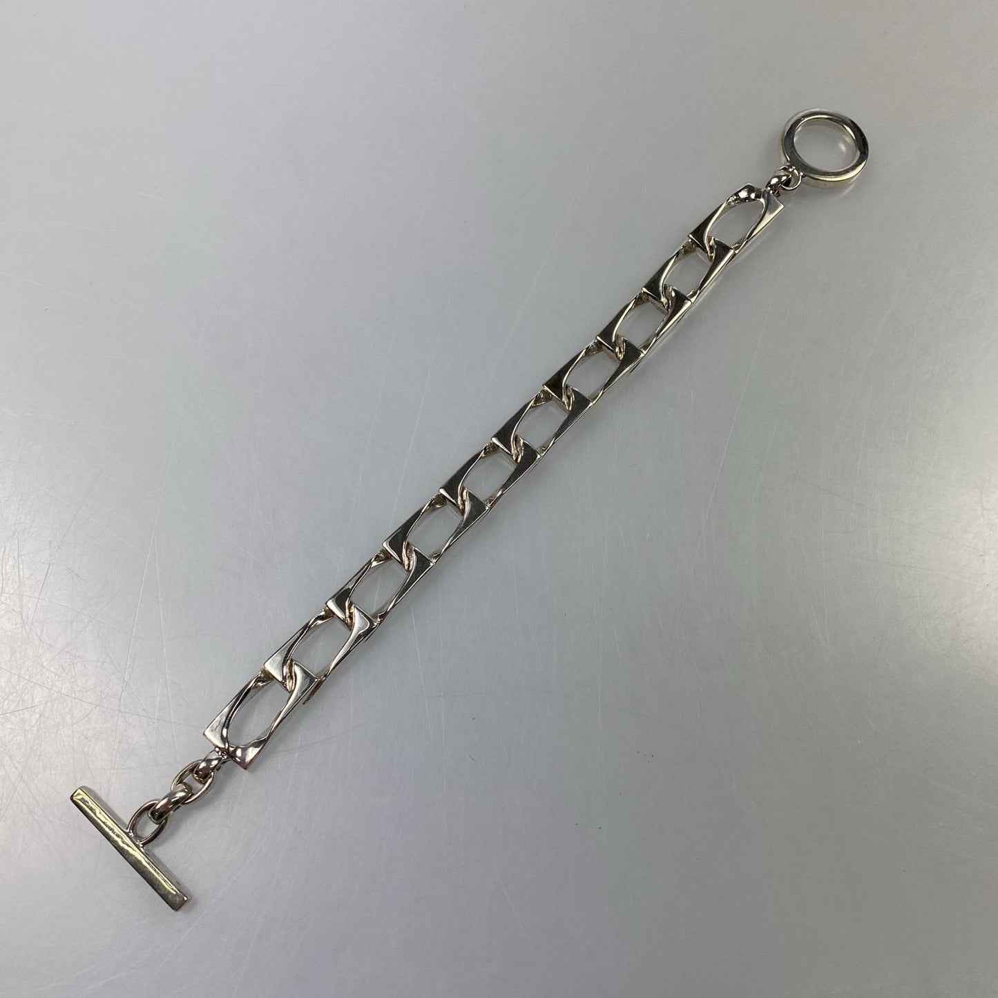 【中古】GUCCI | グッチ Flat Link Bracelet ブレスレット