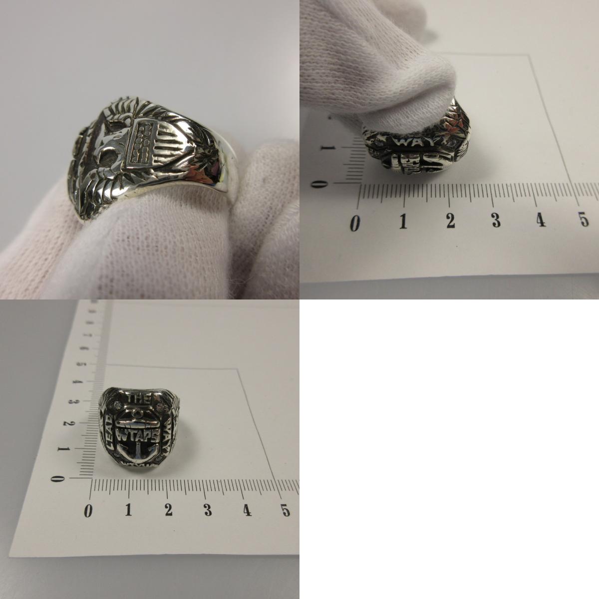 W)TAPS | ダブルタップス COLLEGE RING リング・指輪 SV950 シルバー