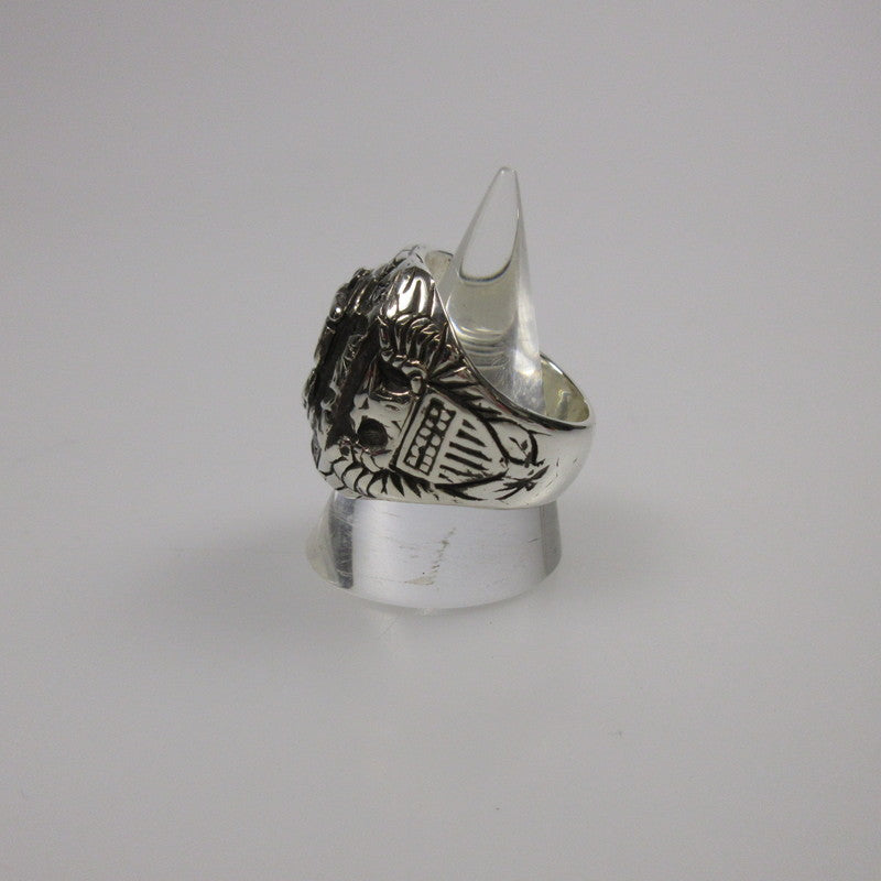 【中古】W)TAPS | ダブルタップス COLLEGE RING リング・指輪 SV950 シルバー