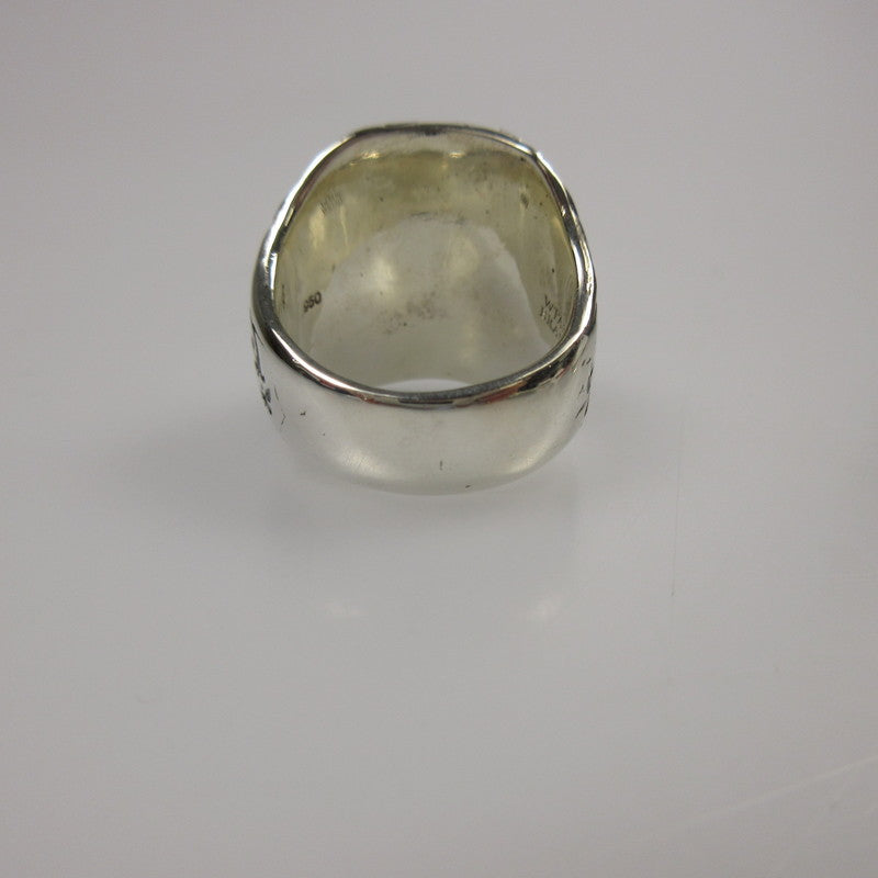 【中古】W)TAPS | ダブルタップス COLLEGE RING リング・指輪 SV950 シルバー