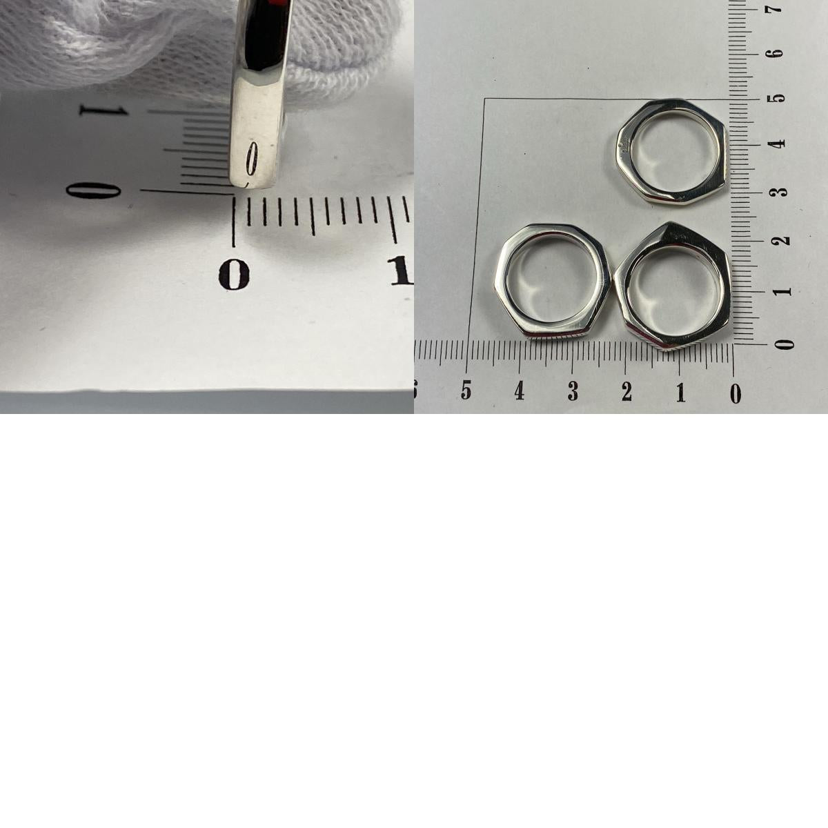 【中古】GUCCI | グッチ Hexagon Nat Ring リング・指輪