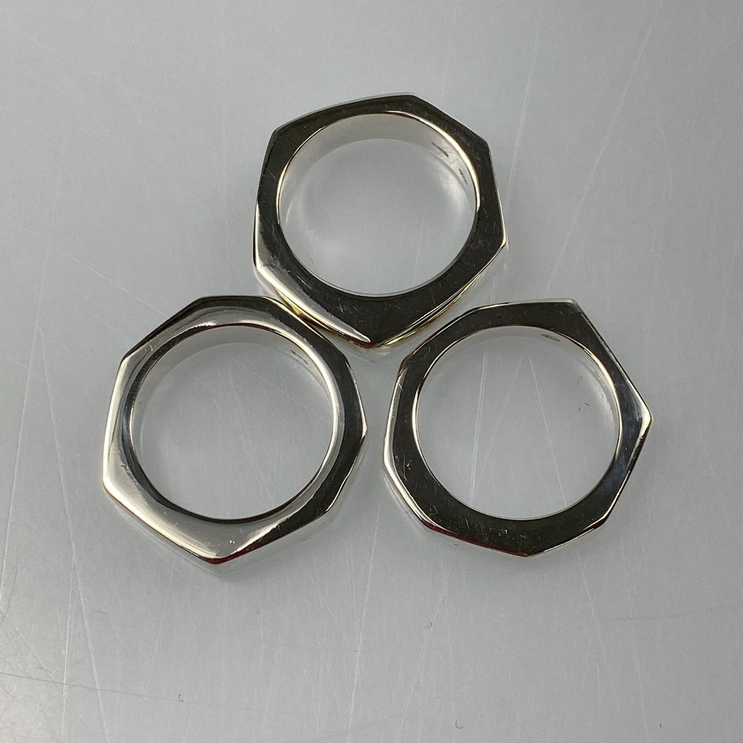 【中古】GUCCI | グッチ Hexagon Nat Ring リング・指輪