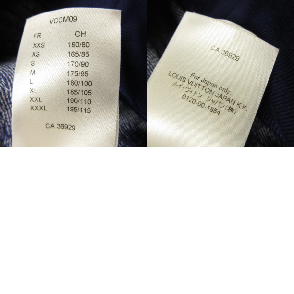 【中古】LOUIS VUITTON | ルイ・ヴィトン モノグラムバンダナショートスリーブフーディ パーカー 1AA5EF 国内正規品 サイズ:M
