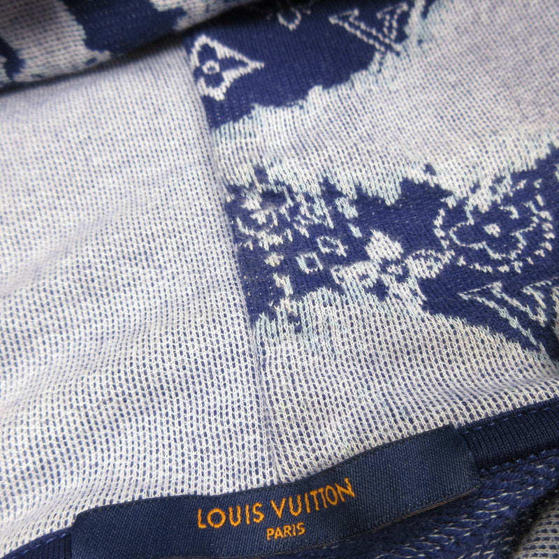 【中古】LOUIS VUITTON | ルイ・ヴィトン モノグラムバンダナショートスリーブフーディ パーカー 1AA5EF 国内正規品 サイズ:M