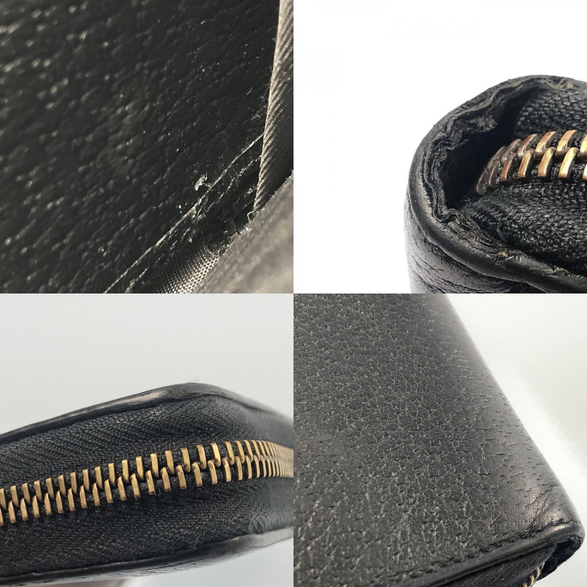 【中古】GUCCI | グッチ 長財布 428736 GGマーモント ラウンドファスナー財布