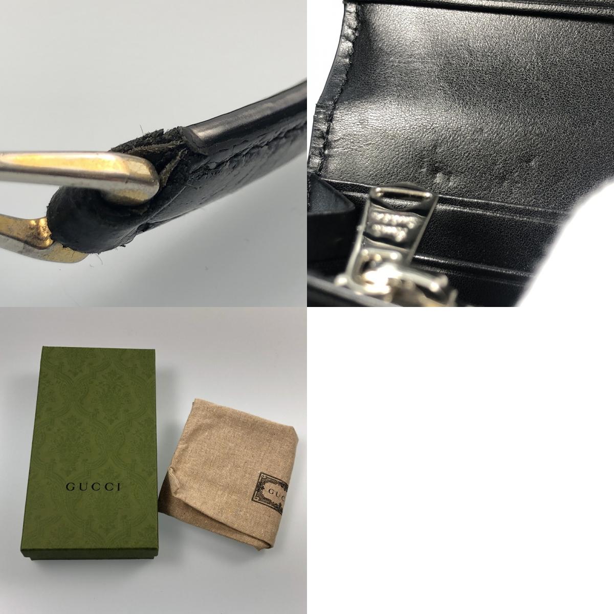 【中古】GUCCI | グッチ 長財布 428736 GGマーモント ラウンドファスナー財布