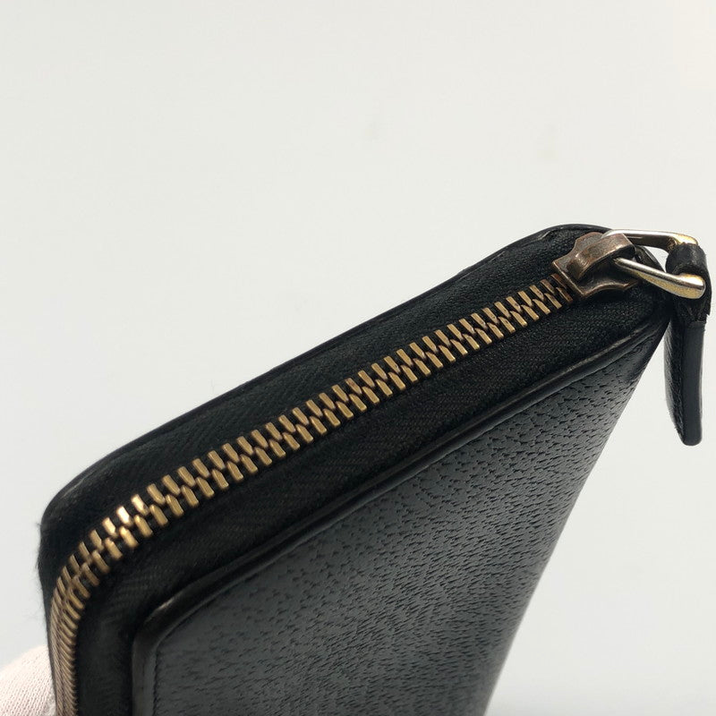 【中古】GUCCI | グッチ 長財布 428736 GGマーモント ラウンドファスナー財布