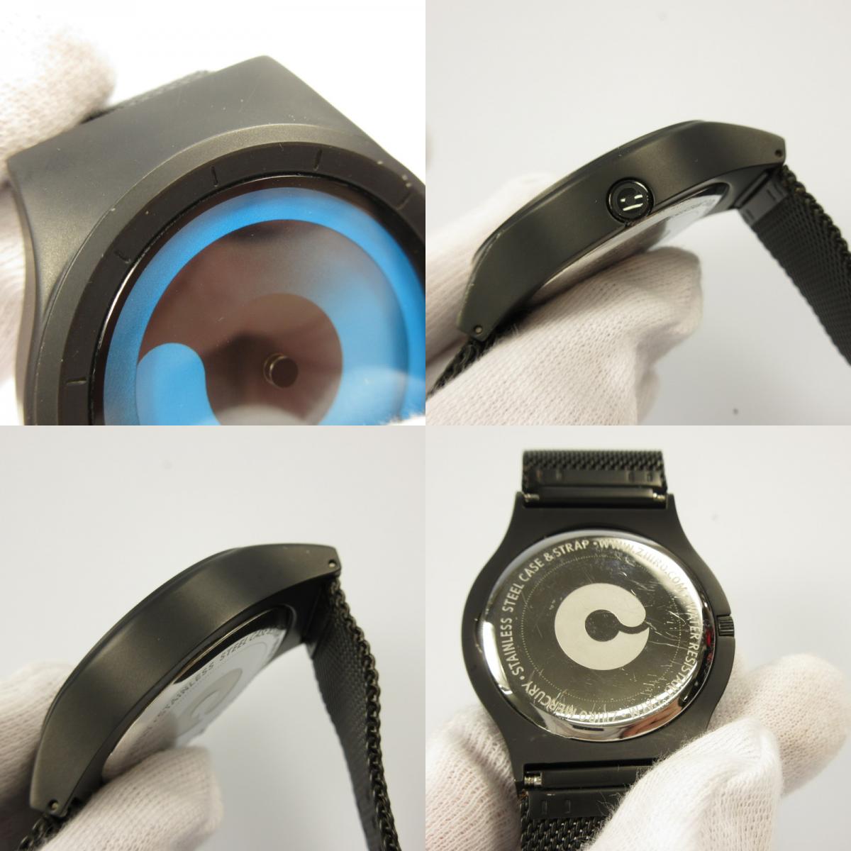 【中古】 MERCURY BLACK / OCEAN 腕時計 ブラック