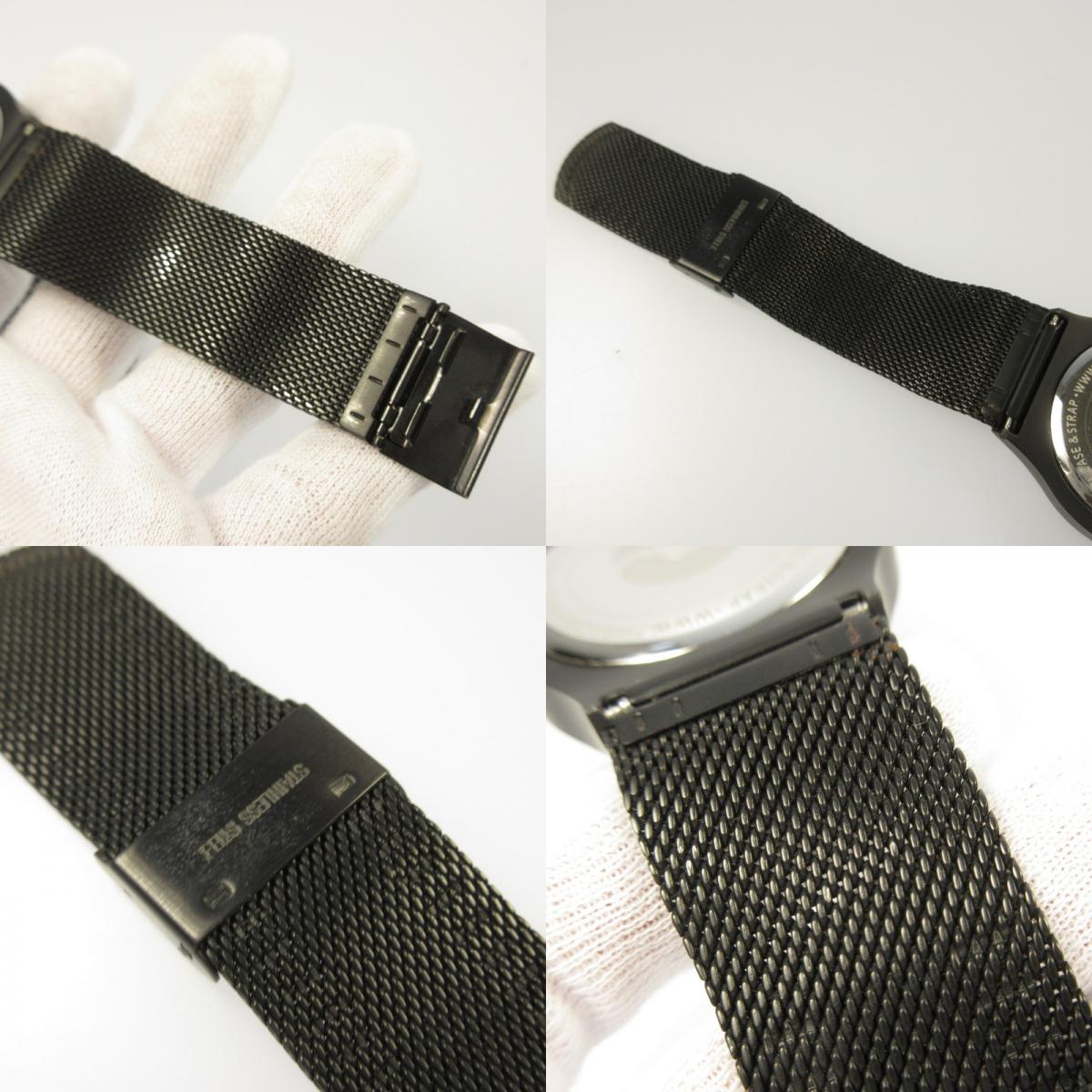 【中古】 MERCURY BLACK / OCEAN 腕時計 ブラック
