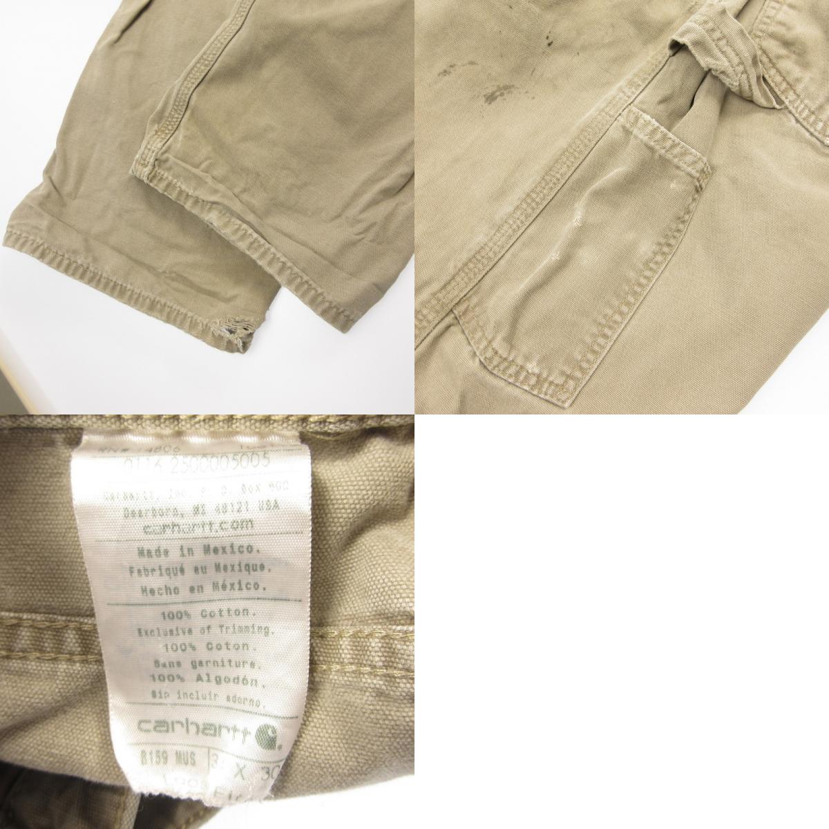 【中古】Carhartt | カーハート パンツ B159 MUS グレー サイズ:34