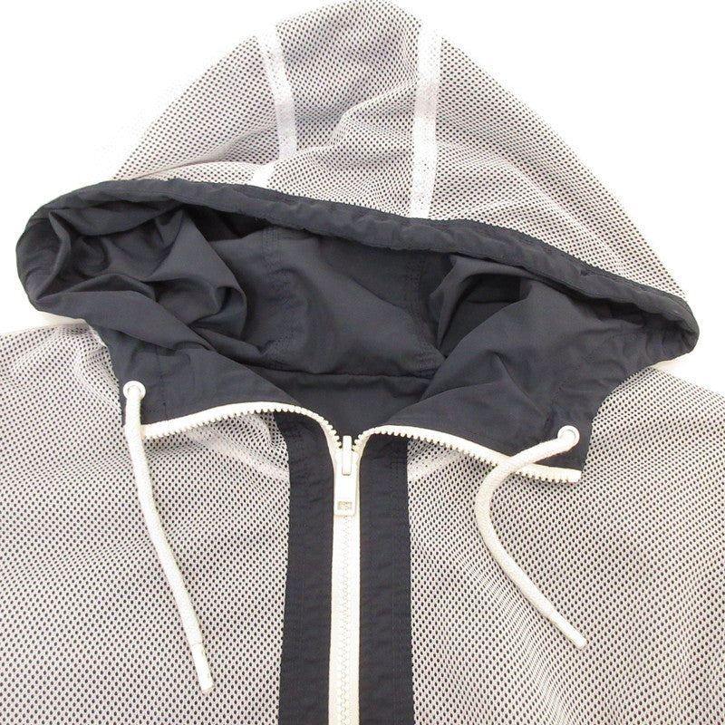 【中古】DIESEL | ディーゼル テフロン加工ブレイブマン ナイロンジャケット ネイビー サイズ:XXL