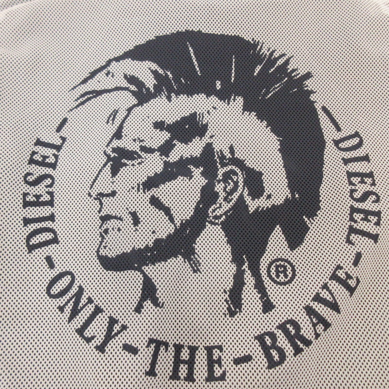 【中古】DIESEL | ディーゼル テフロン加工ブレイブマン ナイロンジャケット ネイビー サイズ:XXL