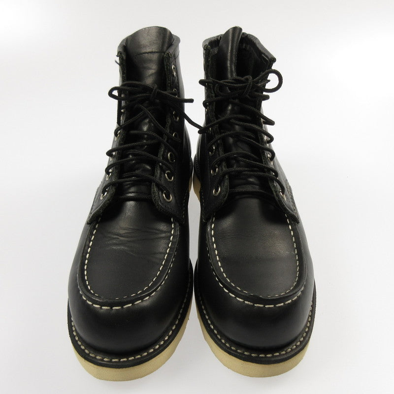 【中古】RED WING | レッドウィング MOC TOE CLASSIC ブーツ 9075 ブラック 27cm