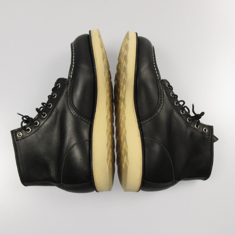 【中古】RED WING | レッドウィング MOC TOE CLASSIC ブーツ 9075 ブラック 27cm