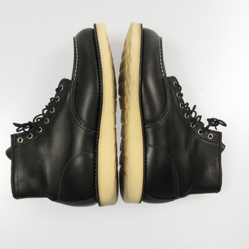 【中古】RED WING | レッドウィング MOC TOE CLASSIC ブーツ 9075 ブラック 27cm