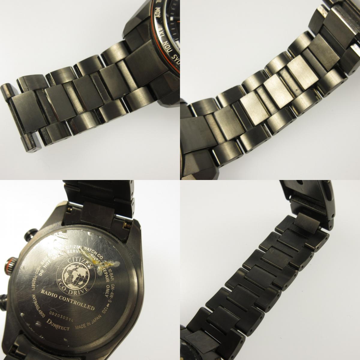 【中古】CITIZEN | シチズン ATTESA ACT LINE 腕時計 H800-T025871 アナログクォーツ ブラック