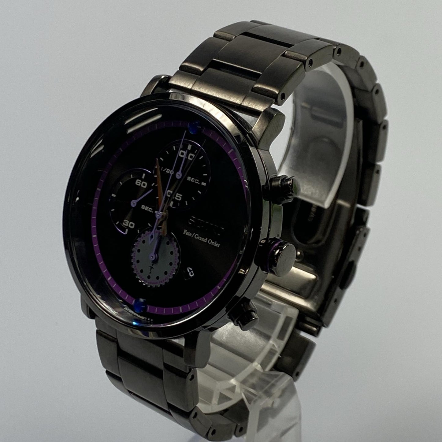 【中古】SEIKO | セイコー マシュキリエライトモデル 腕時計 7T92-HBF0 ×FATE ブラック