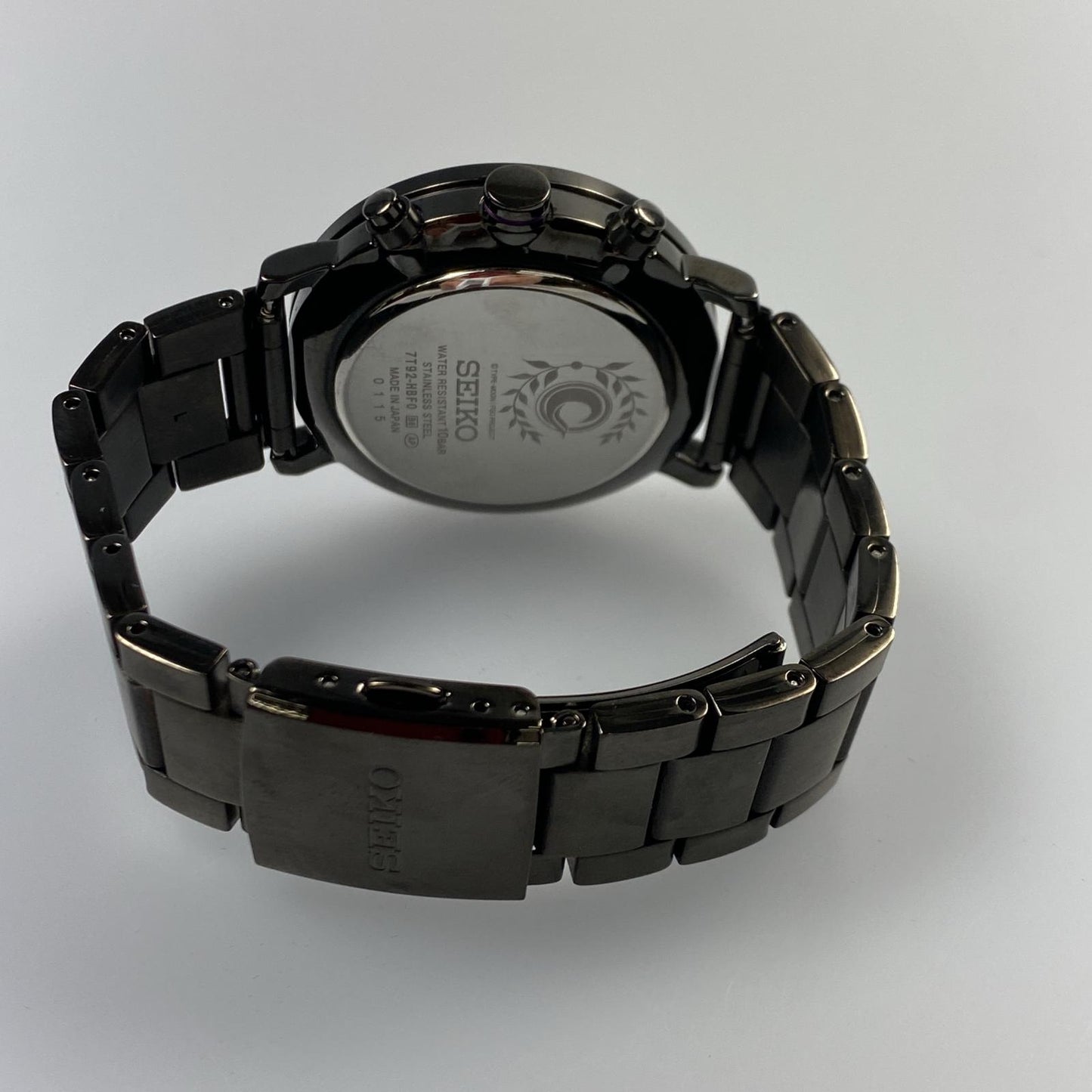 【中古】SEIKO | セイコー マシュキリエライトモデル 腕時計 7T92-HBF0 ×FATE ブラック