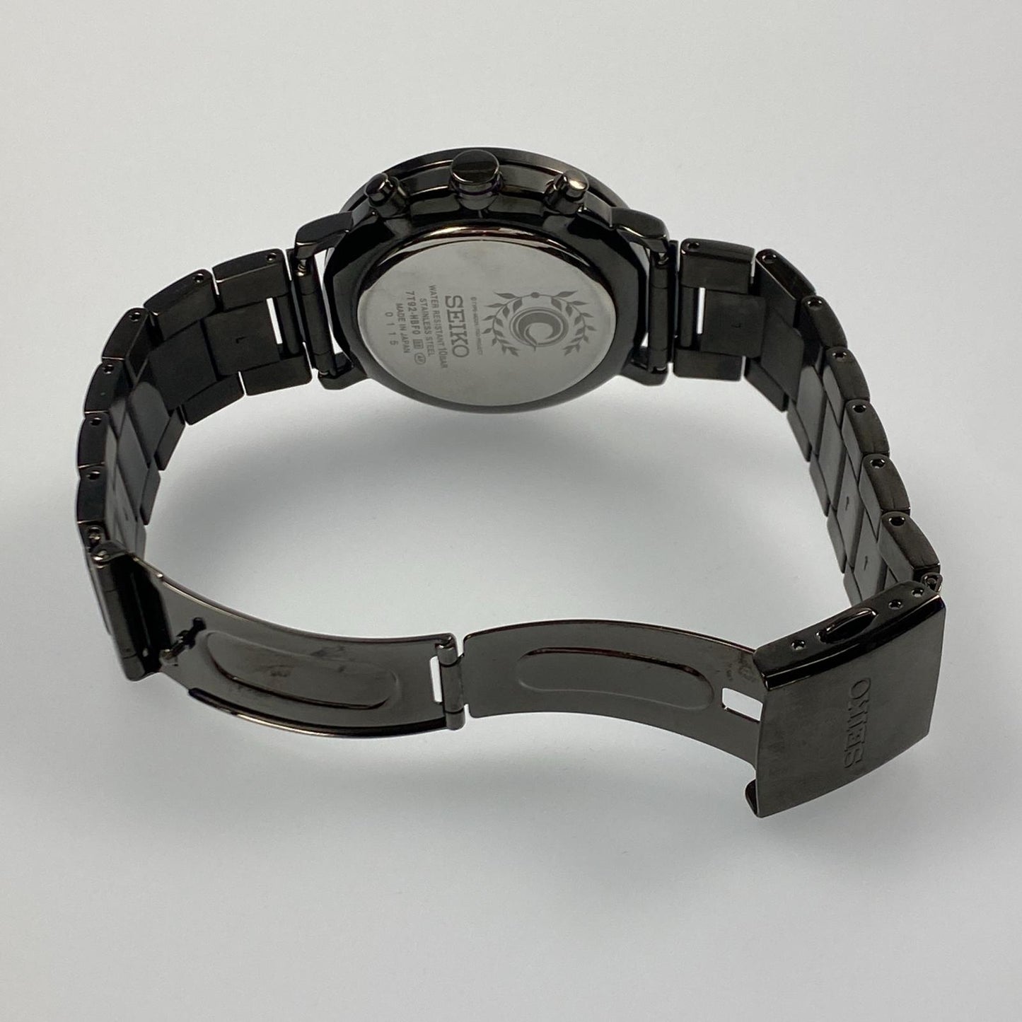 【中古】SEIKO | セイコー マシュキリエライトモデル 腕時計 7T92-HBF0 ×FATE ブラック