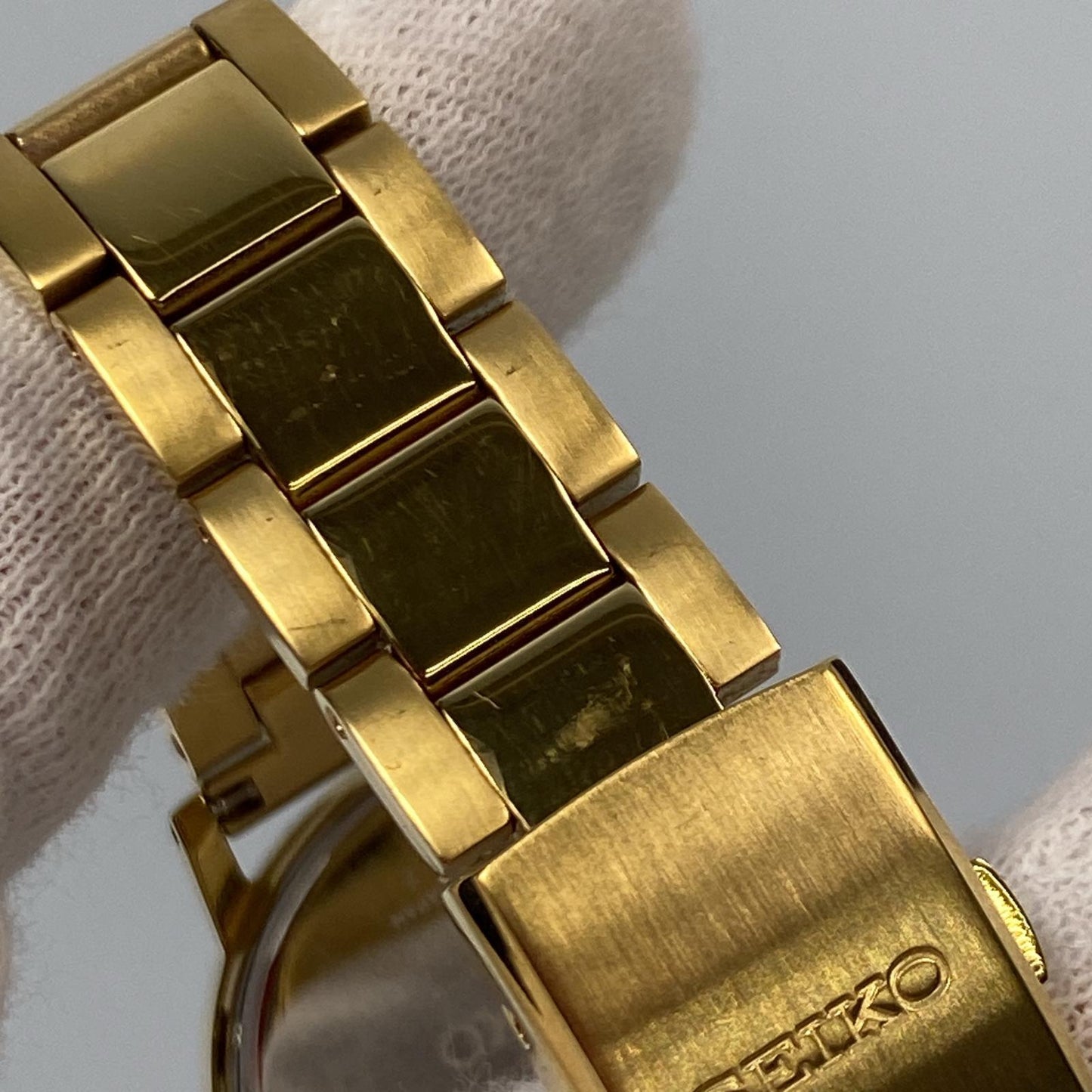 【中古】SEIKO | セイコー ギルガメッシュモデル 腕時計 7N01-HCD0 ×FATE ゴールド