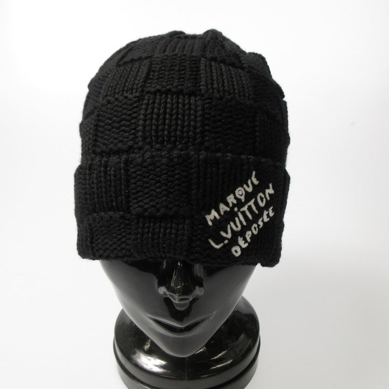 【中古】LOUIS VUITTON | ルイ・ヴィトン ビーニーダミエヘリテージスナッグ ニットキャップ M92739