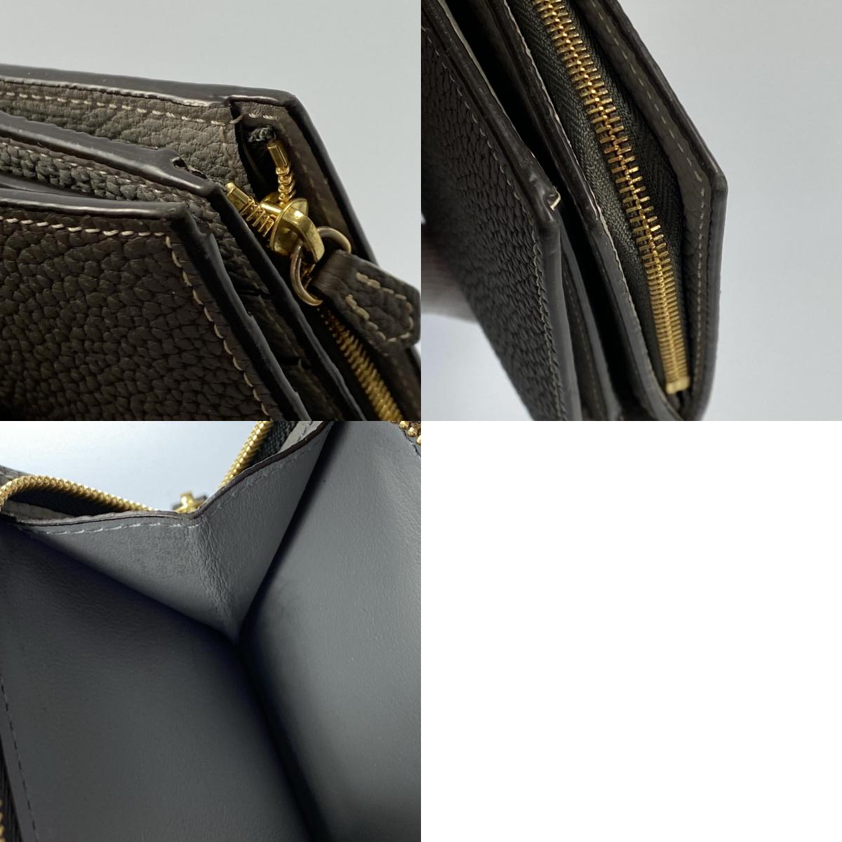 【中古】BONAVENTURA | ボナベンチュラ ベルテッドマルチロングウォレット 長財布 BWAT32R グレー