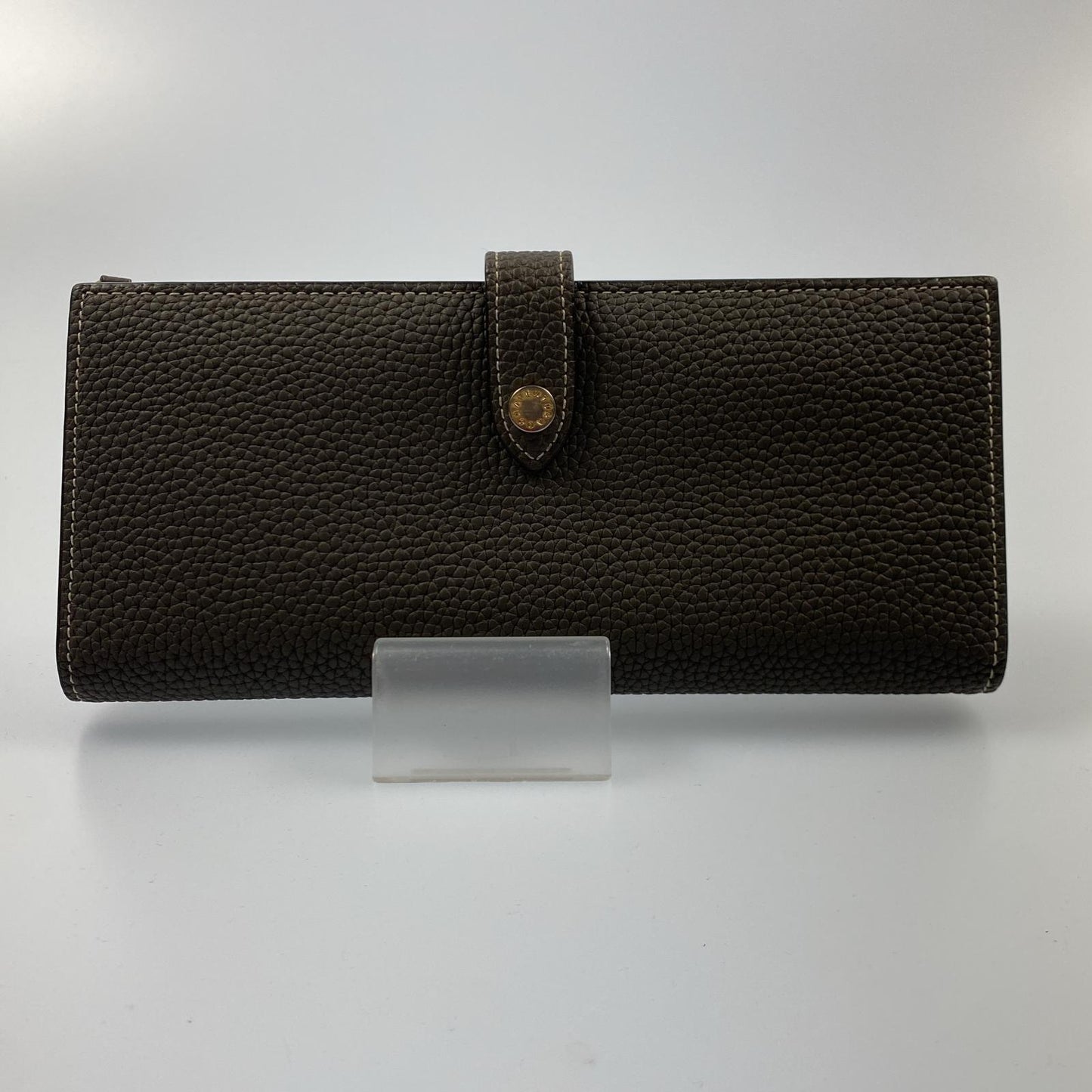 【中古】BONAVENTURA | ボナベンチュラ ベルテッドマルチロングウォレット 長財布 BWAT32R グレー