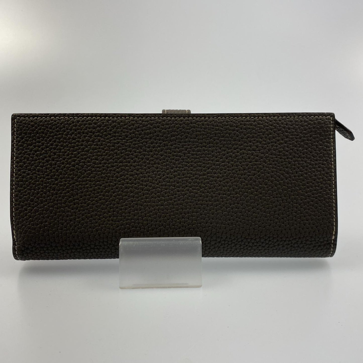 【中古】BONAVENTURA | ボナベンチュラ ベルテッドマルチロングウォレット 長財布 BWAT32R グレー