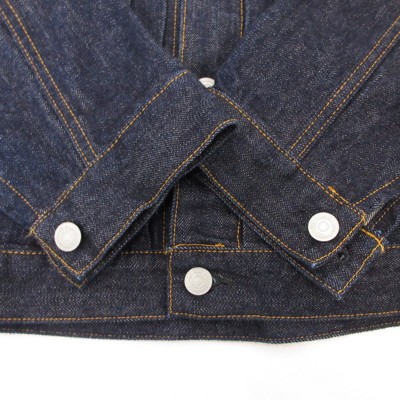 【中古】Ordinary fits | オーディナリーフィッツ DENIM JACKET TYPE 1ST デニム 011OW-125 ネイビー サイズ:38