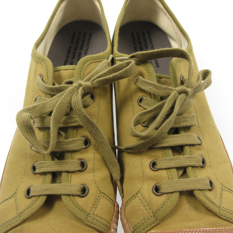 【中古】REPRODUCTION OF FOUND | リプロダクションオブファウンド BRITISH MILITARY TRAINER スニーカー 4044BM-212024 カーキ