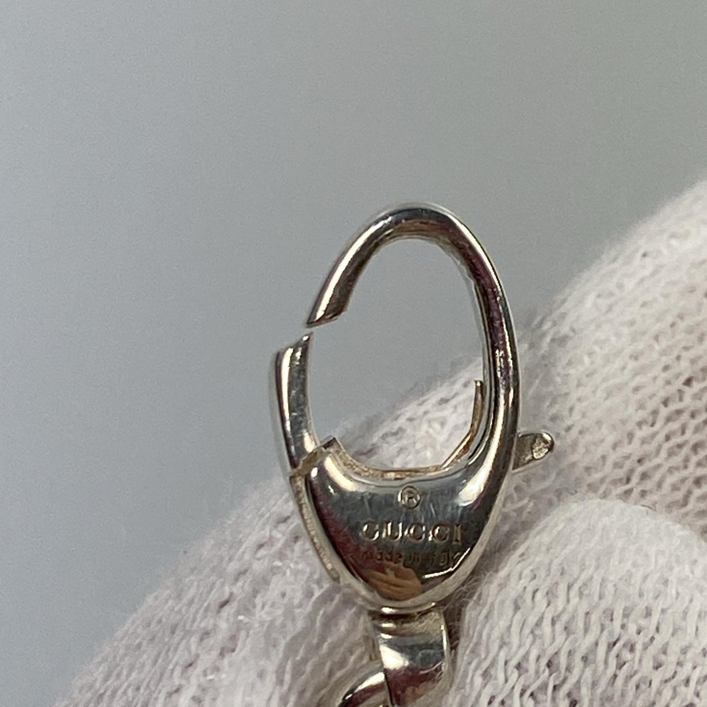 【中古】GUCCI | グッチ インターロッキングチェーン ブレスレット 620798