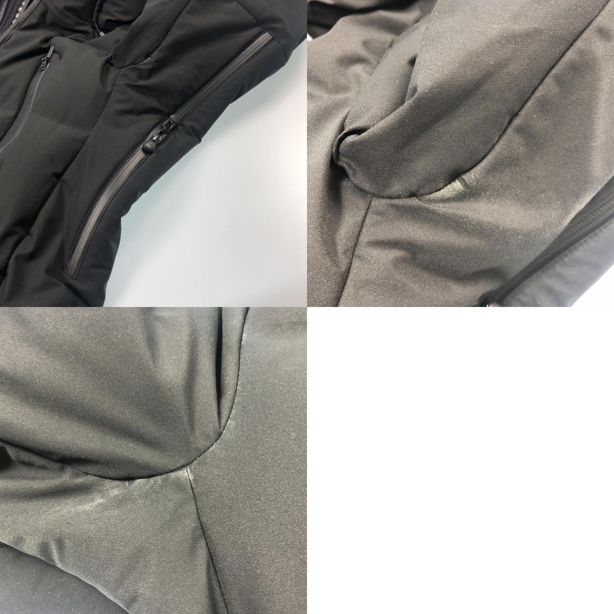 【中古】DESCENTE ALLTERRAIN | デサントオルテライン MIZUSAWA DOWN MOUNTAINEER ダウンジャケット DAMQGK30U ブラック サイズ:M