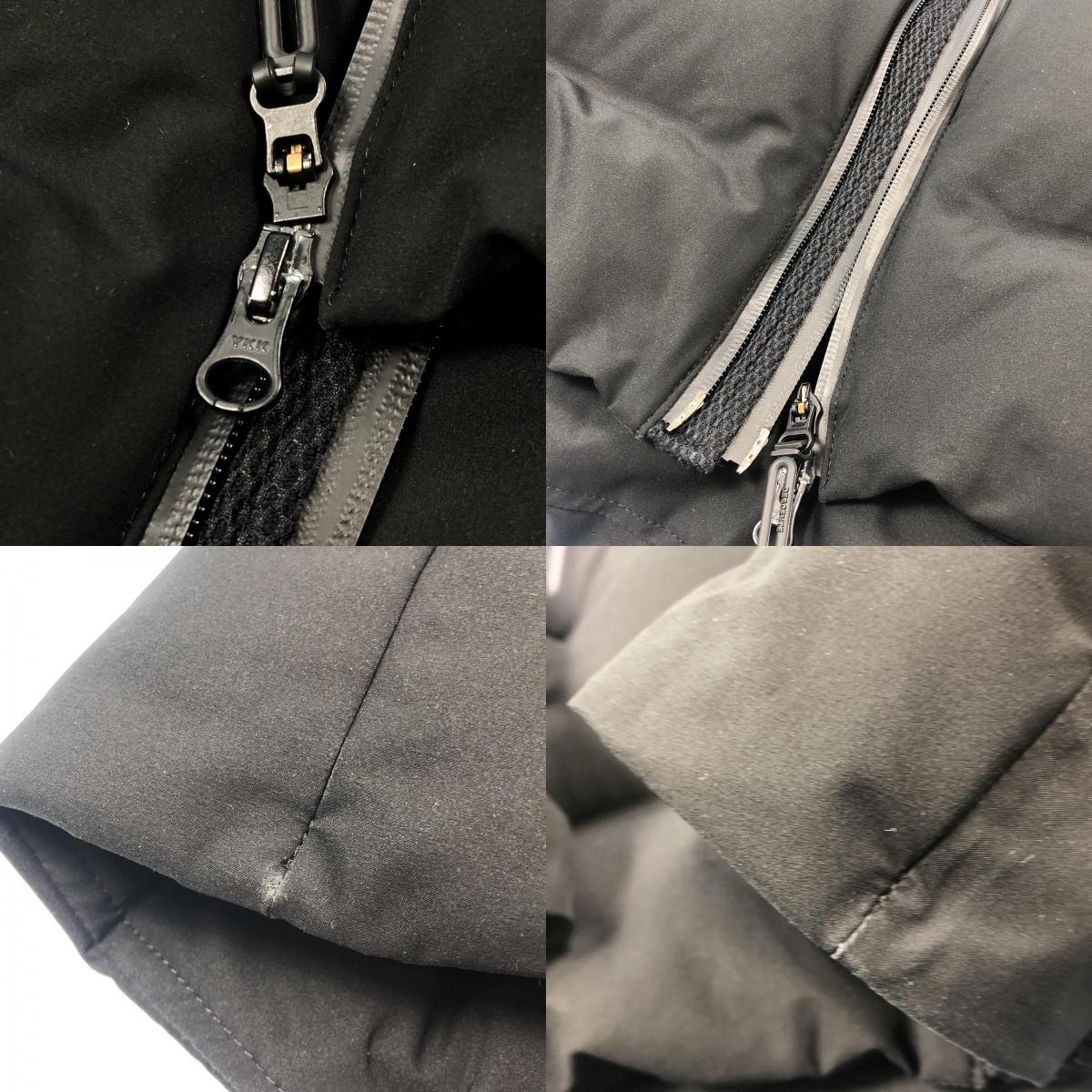 【中古】DESCENTE ALLTERRAIN | デサントオルテライン MIZUSAWA DOWN MOUNTAINEER ダウンジャケット DAMQGK30U ブラック サイズ:M