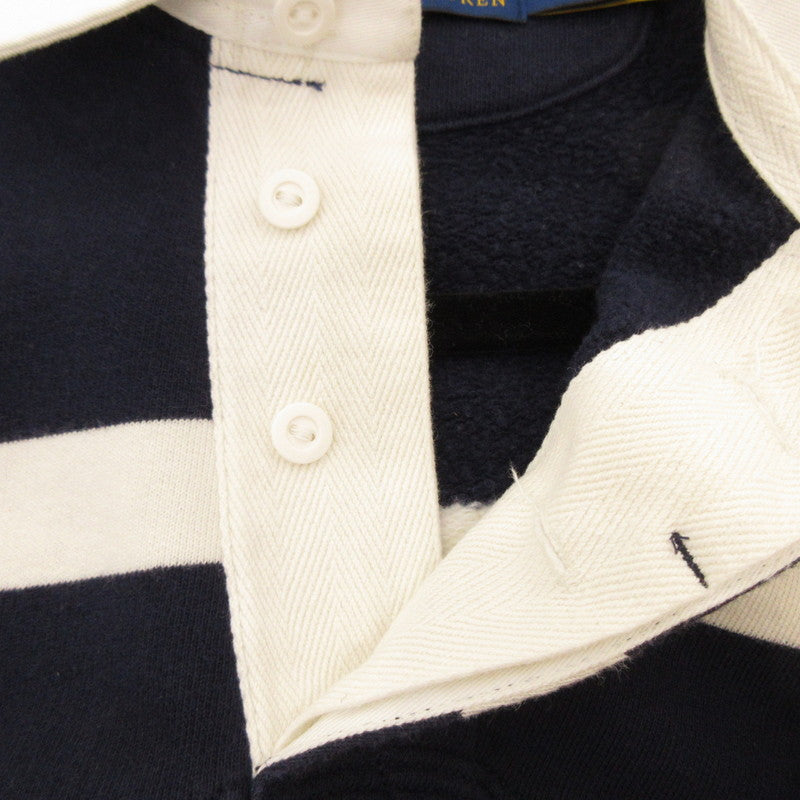 【中古】POLO RALPH LAUREN | ポロ・ラルフローレン ボーダーラガーシャツ ポロシャツ サイズ:M