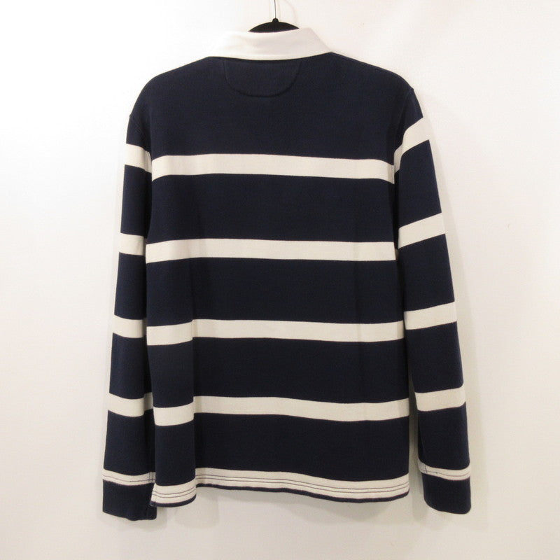 【中古】POLO RALPH LAUREN | ポロ・ラルフローレン ボーダーラガーシャツ ポロシャツ サイズ:M