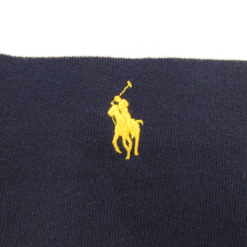 【中古】POLO RALPH LAUREN | ポロ・ラルフローレン ボーダーラガーシャツ ポロシャツ サイズ:M
