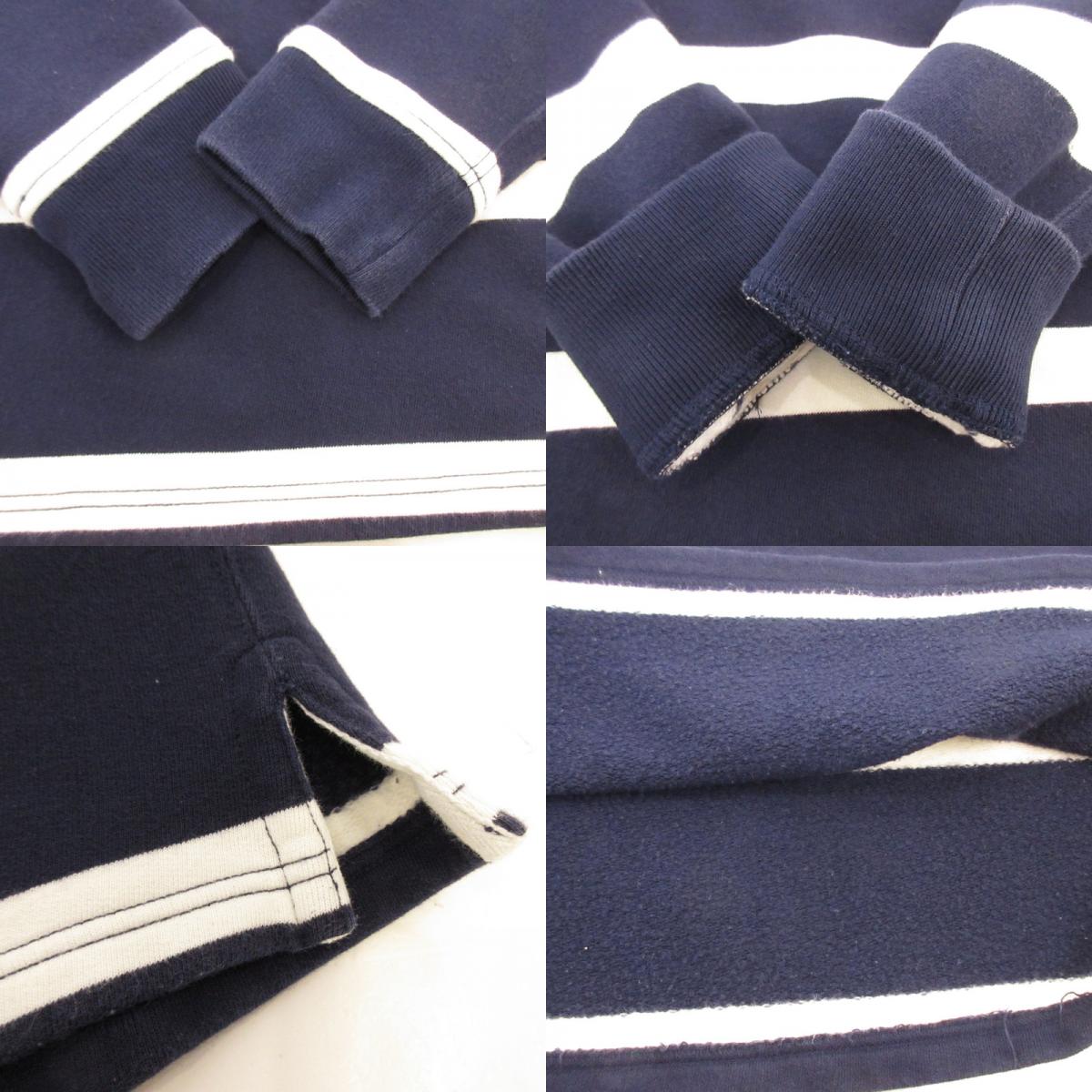 【中古】POLO RALPH LAUREN | ポロ・ラルフローレン ボーダーラガーシャツ ポロシャツ サイズ:M