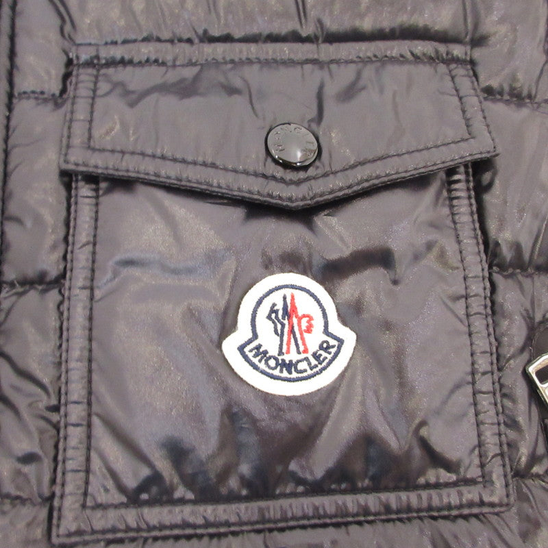 【中古】MONCLER | モンクレール RAGOT ダウンベスト A00068 M1592 国内正規品 ブラック サイズ:2