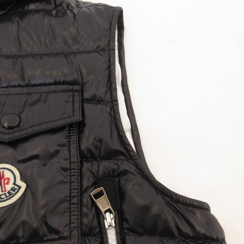 【中古】MONCLER | モンクレール RAGOT ダウンベスト A00068 M1592 国内正規品 ブラック サイズ:2
