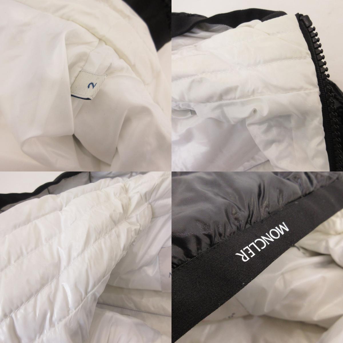 【中古】MONCLER | モンクレール RAGOT ダウンベスト A00068 M1592 国内正規品 ブラック サイズ:2